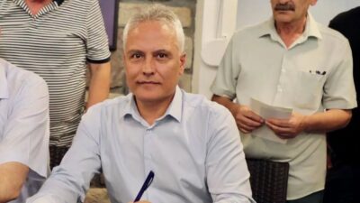 CHP’den istifa eden Edremit Belediye Başkanı Mehmet Ertaş ile 19