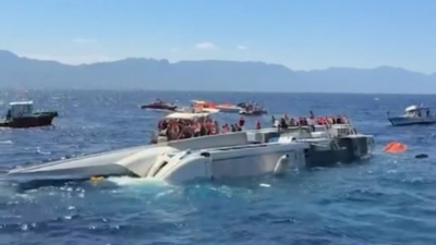 Girne Limanı'ndan 267 yolcu ve personelle Mersin'in Taşucu Limanı'na hareket