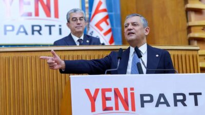 Yeni Parti Genel Başkanı Özgür Özel, partisinin ilk grup toplantısında