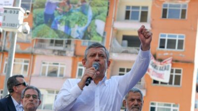 YENİ Parti Genel Başkanı Özgür Özel, Karadeniz programının ikinci durağı