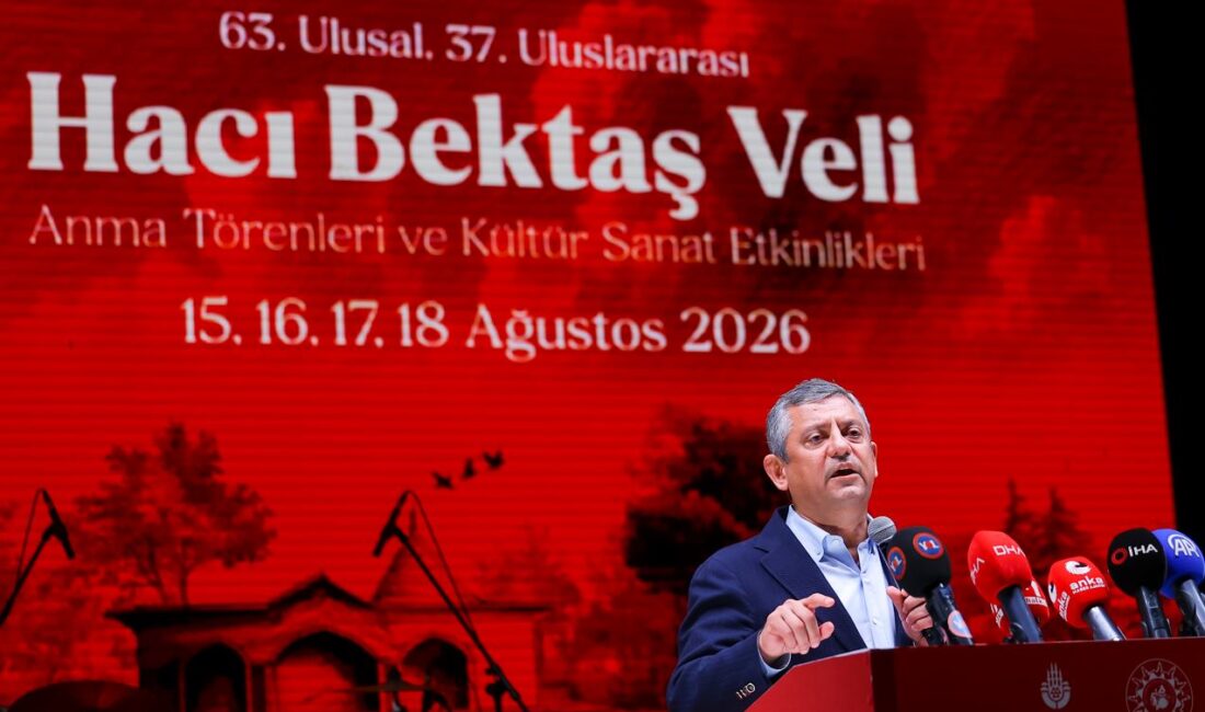 YENİ Parti Genel Başkanı Özgür Özel, Hacı Bektaş Veli Anma