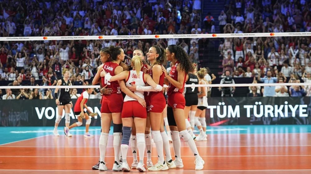 Avrupa Şampiyonası A Grubu'nda dördüncü maçına çıkan Türkiye, Almanya'yı dört