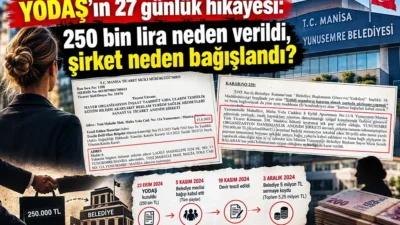 Manisa'nın Yunusemre Belediyesi'nde ilginç bir şirket hikayesi... 