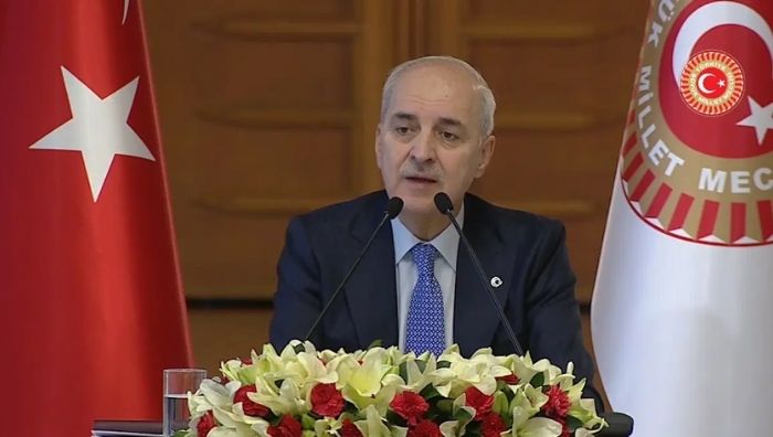 TBMM Başkanı Numan Kurtulmuş, Terörsüz Türkiye sürecine ilişkin yaptığı açıklamada