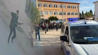 Manisa'nın Turgutlu ilçesinde 9. sınıf öğrencisi H.O.'nun av tüfeğiyle ateş