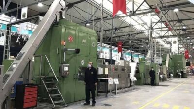 Ankara’daki MKE Gazi Fişek Fabrikası’nın su ısıtma merkezinde yürütülen rutin