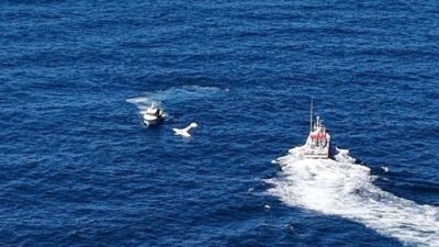 Son dakika haberi... Gürcistan'dan havalanan ve içinde 2 kişinin bulunduğu