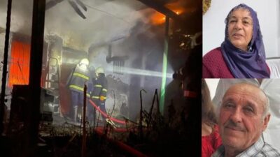 Elazığ'ın Karakoçan ilçesinde yangın çıkan evde cansız bedenleri bulunan Ağa