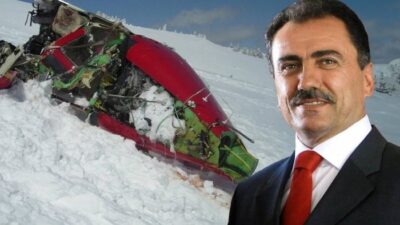 BBP Genel Başkanı merhum Muhsin Yazıcıoğlu ve beraberindeki kişilerin bulunduğu