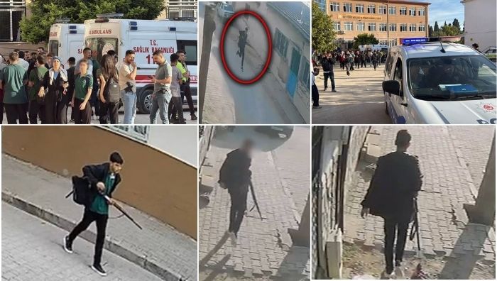 Manisa’nın Turgutlu ilçesinde bir okulun önünde silah sesi duyuldu, öğrenciler