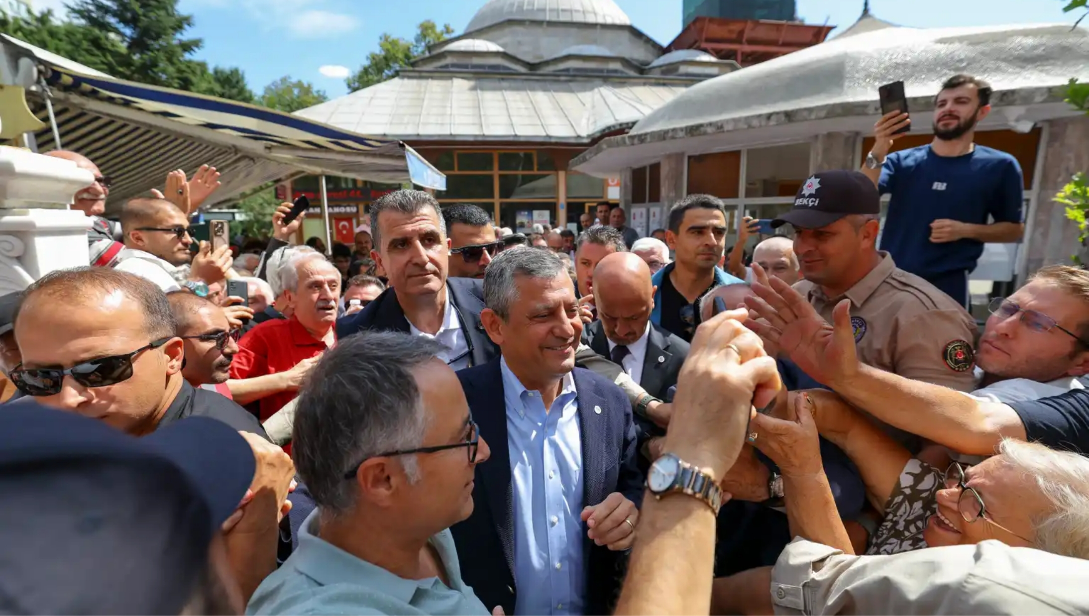 YENİ Parti Genel Başkanı Özgür Özel, Tekirdağ’ın Çorlu ilçesinde yaptığı