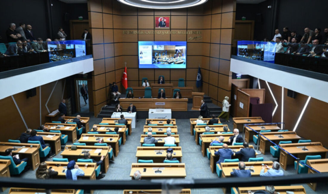 İstanbul Üsküdar Belediyesi'nde başkan vekilinin belirlenmesi için bugün belediye meclisinde