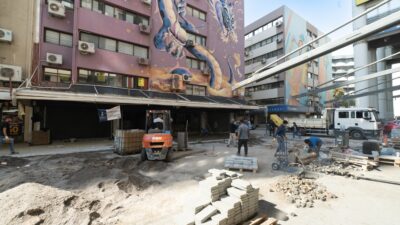 Kıbrıs Şehitleri Caddesi’nin zemini yenileniyor İzmir Büyükşehir Belediyesi, Alsancak Kıbrıs