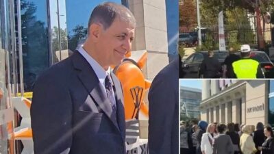 Son dakika haberi... AK Parti Genel Merkez binası önünde basın