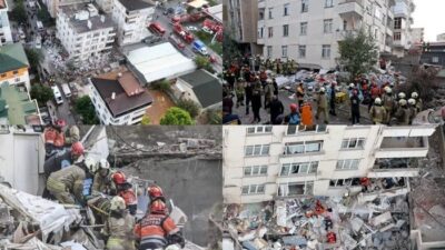 İstanbul Maltepe’de çöken 7 katlı binanın enkazındaki 7 kişiden birinin