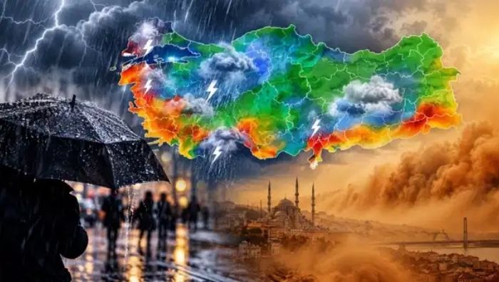 Meteoroloji’den 12 Ekim uyarısı: Sağanak yurdu sarıyor! Meteoroloji Genel Müdürlüğü’nün 12 Ekim 2026 hava durumu raporuna göre