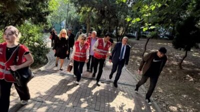 CHP Genel Başkan Yardımcısı Yıldırım Kaya, Beşiktaş’ın Abbasağa Mahallesi’nde kurulan