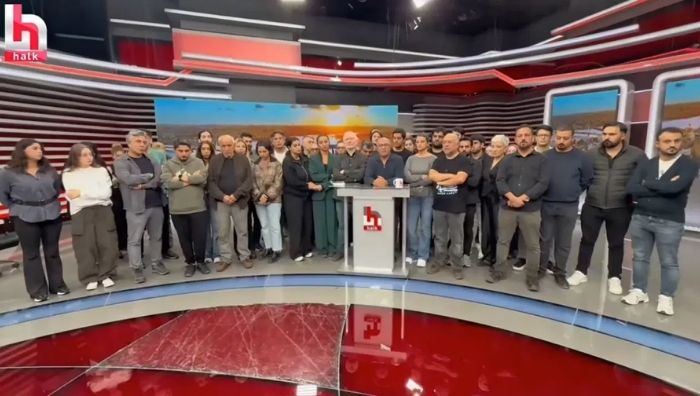 Halk TV çalışanlarından ortak açıklama: ‘Gazetecilik bitmez!’ Halk TV’ye TMSF’nin kayyım olarak atanması ve kanalın yayınlarının durdurulmasının