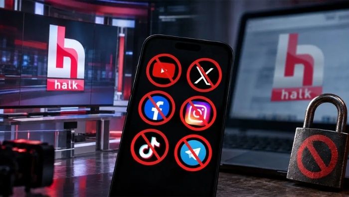 Halk TV’nin sosyal medya hesaplarına erişim engeli: 6 platform kapsama alındı Halk TV’ye kayyım atanması ve kanalın televizyon yayınının durdurulmasının ardından,