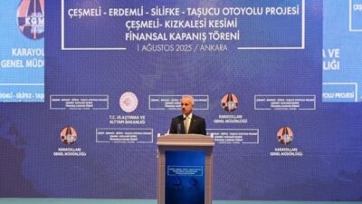 Mersin’de ulaşımı rahatlatacak Çeşmeli-Erdemli-Silifke-Taşucu Otoyolu’nun 52 kilometrelik Çeşmeli-Kızkalesi kesiminde çalışmalar