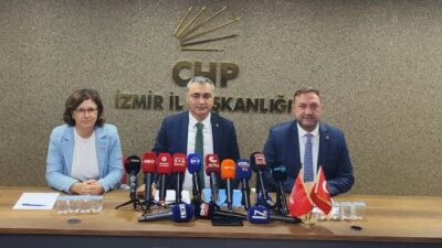 CHP Genel Başkan Yardımcısı ve Parti Sözcüsü Müslim Sarı, İzmir