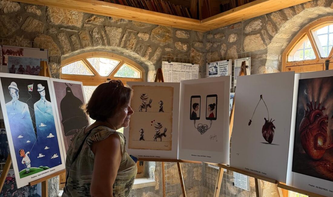 Uluslararası Karikatür Yarışması Sergisi 6 İlçede Sanatseverlerle Buluştu Muğla Büyükşehir Belediyesi tarafından “Aşk / Sevgi” temasıyla düzenlenen 6.