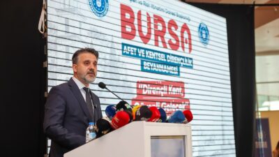  Bursa Büyükşehir Belediye Başkan Vekili Şahin Biba, 13 Ekim Dünya
