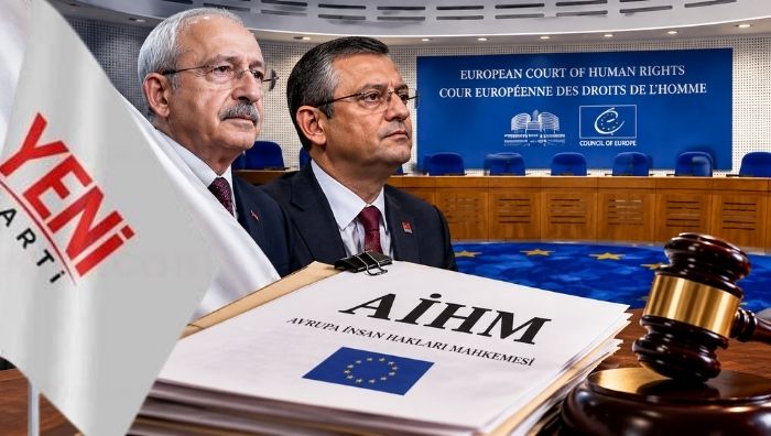 CHP’nin kurultay davasında yeni hamle: YENİ Parti AİHM’e gidiyor YENİ Parti, CHP’nin 2023 kurultayının iptal edilmesine ve Kemal Kılıçdaroğlu’nun